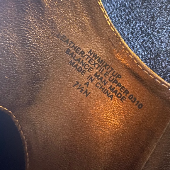 Nine West Mix It Up heels metallic open toe Platform sandal 7.5N - Picture 8 of 9